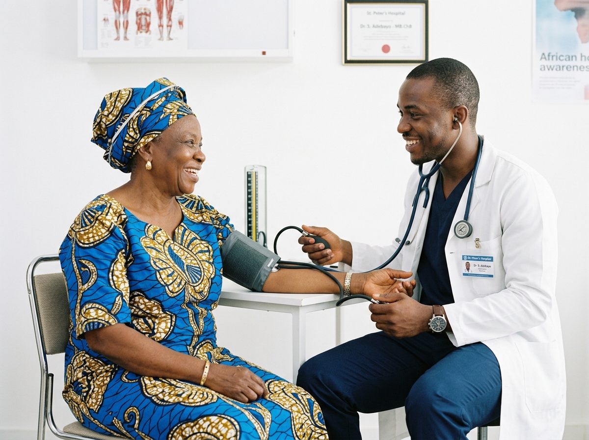 Doctor consulting patient at Medveel